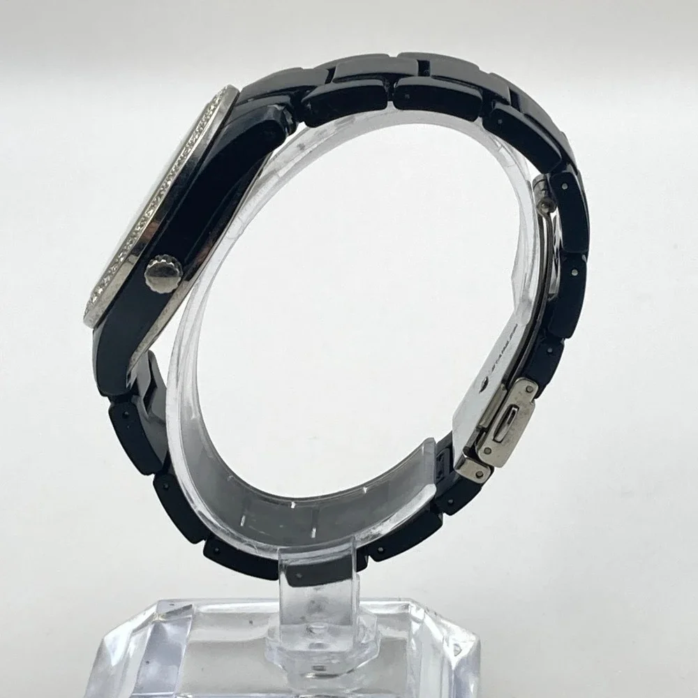 Fossil Stella Women's Watch 38mm Black Day Date ES2157 Crystals New Battery 7